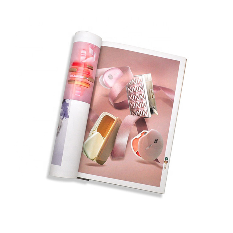 Custom Full Color Glossy Brochure Printing Film Lamination Surface