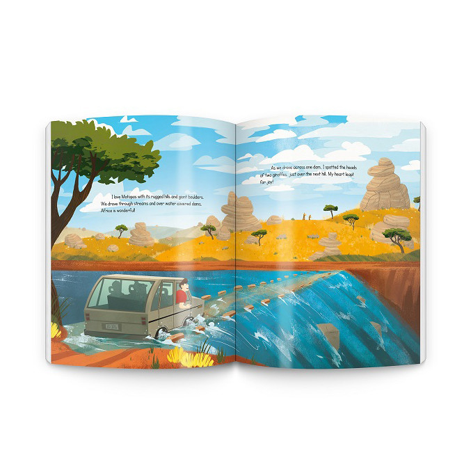 CMYK 4 Color Printing Children'S Books Customized Logo Size