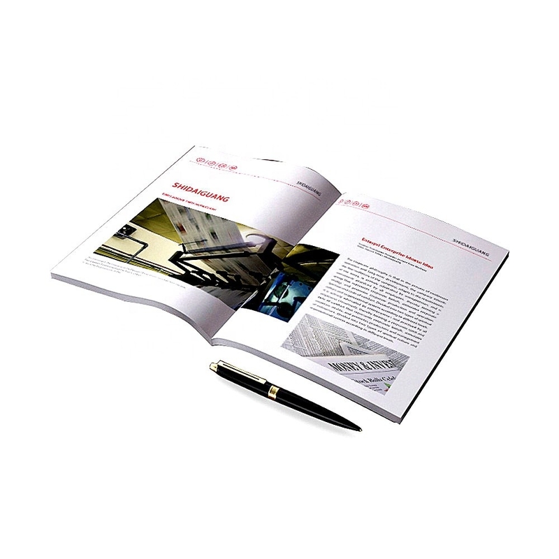 A5 148x210mm Product Catalogue Printing Saddle Stitched Binding