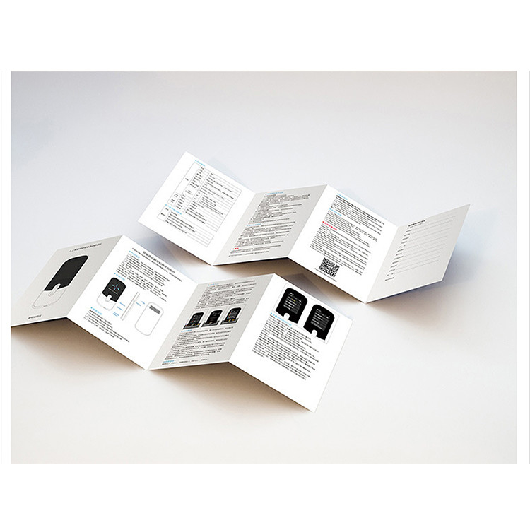 OEM Paperboard Color Brochure Printing Perfect Binding Saddle Stitching