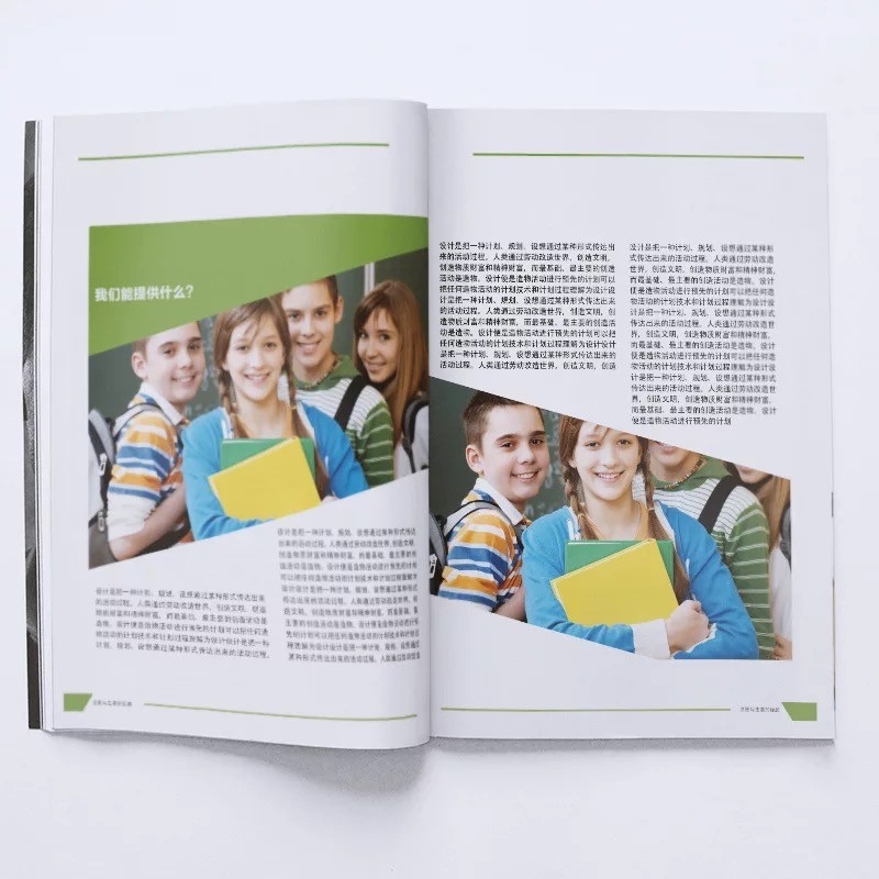 A5 A6 Colouring Book Printing Film Lamination Catalogue Printing Services