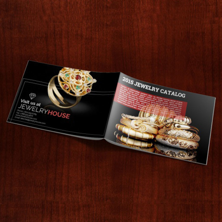 Large Size A3 A4 Product Catalogue Printing Promotional Portrait Shape