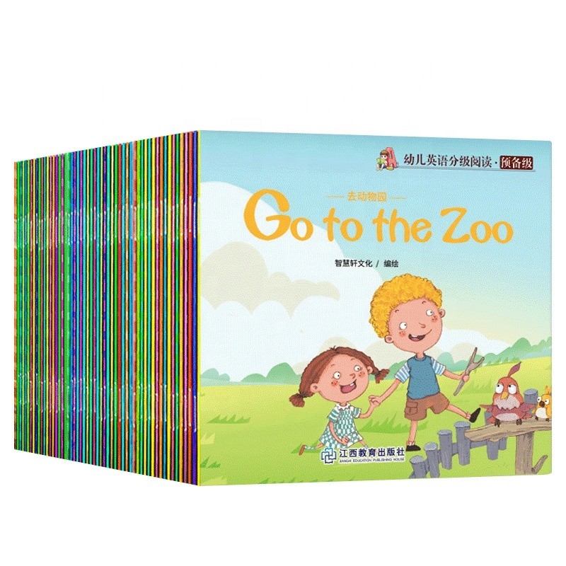 CMYK Full Color Text Book Printing Services A4 Brochure Printing Glue Bound Binding