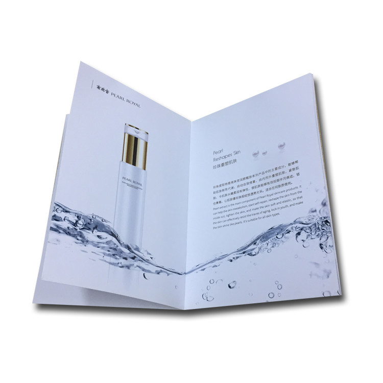 Art Paper Brochure Booklet Printing Cmyk 4 Color Offset Printing