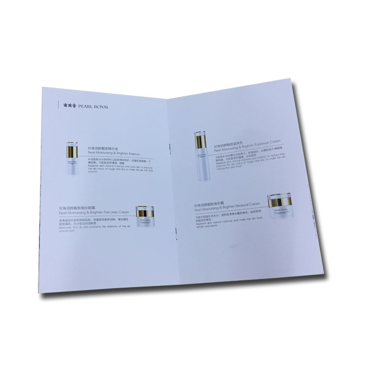 Art Paper Brochure Booklet Printing Cmyk 4 Color Offset Printing