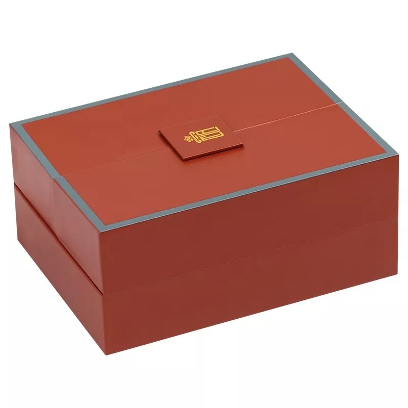 Rectangle 4C Full Color Printed Boxes Cardboard Perfume Gift Box