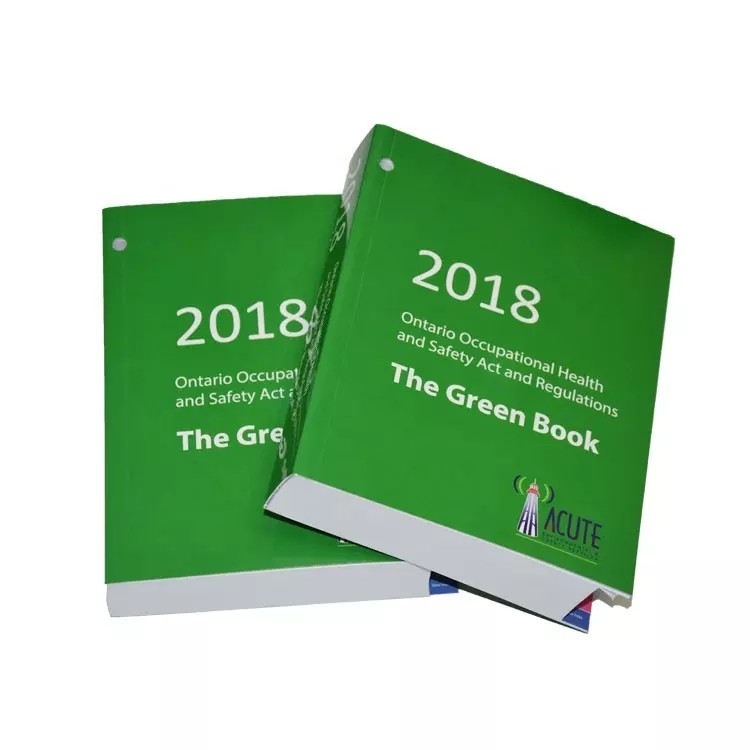 Thick Softcover Full Color Book Printing 4c+4c Cmyk Custom Size