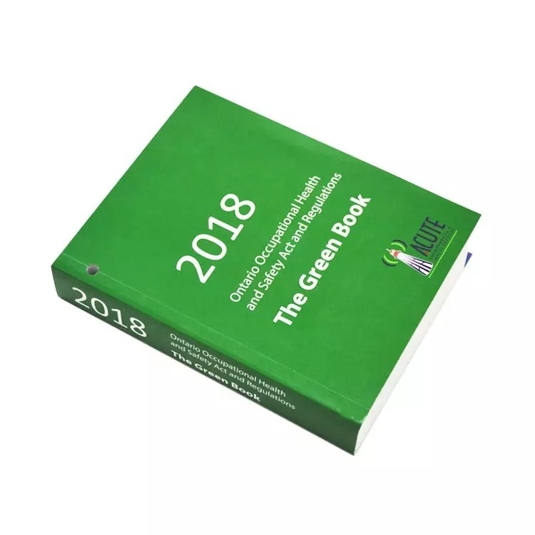 Thick Softcover Full Color Book Printing 4c+4c Cmyk Custom Size