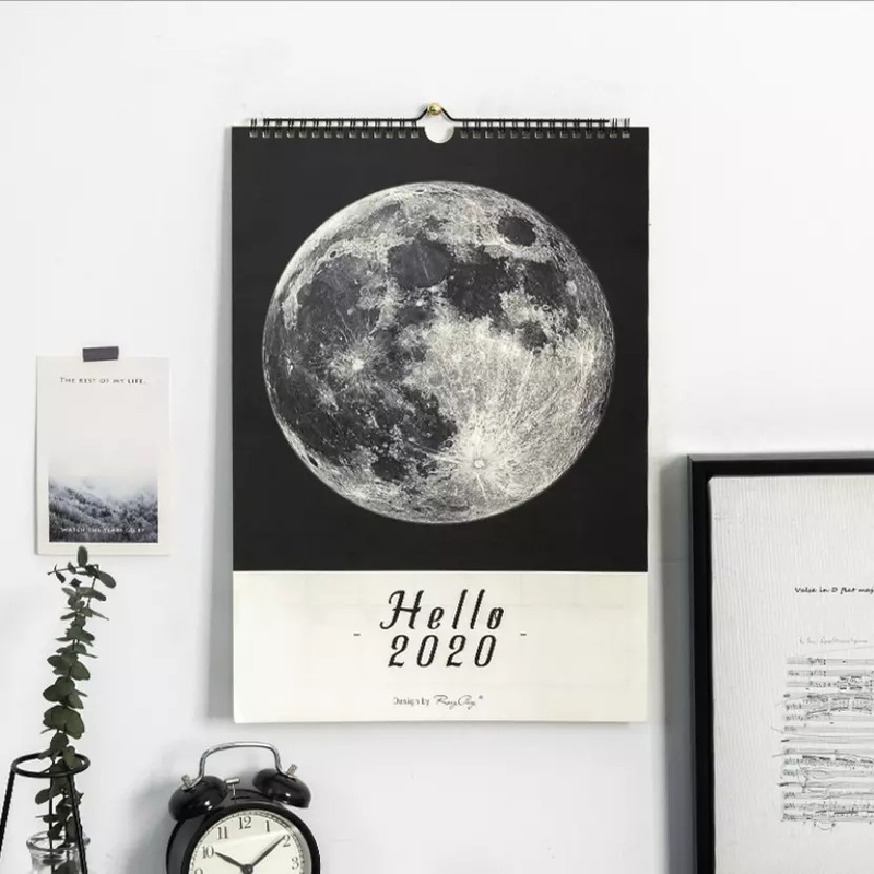 A2 A3 A4 Size Printable Desk Calendar Custom Large Size 4c Offset Printing