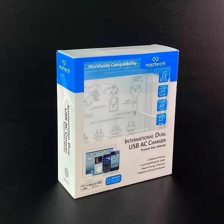 Customized Clear Blister Box Battery Pvc Blister Packaging