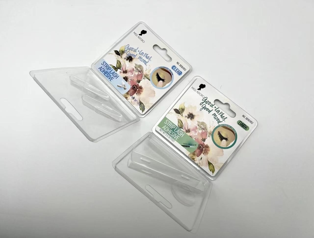Polyvinyl Chloride Blister Clamshell Packaging Flip Top Double Bubble Wrap