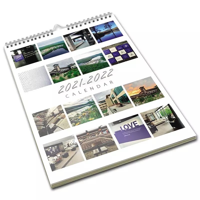 Custom Coloring Printing 2023 Wall Calendar A5 142x210mm Promotional
