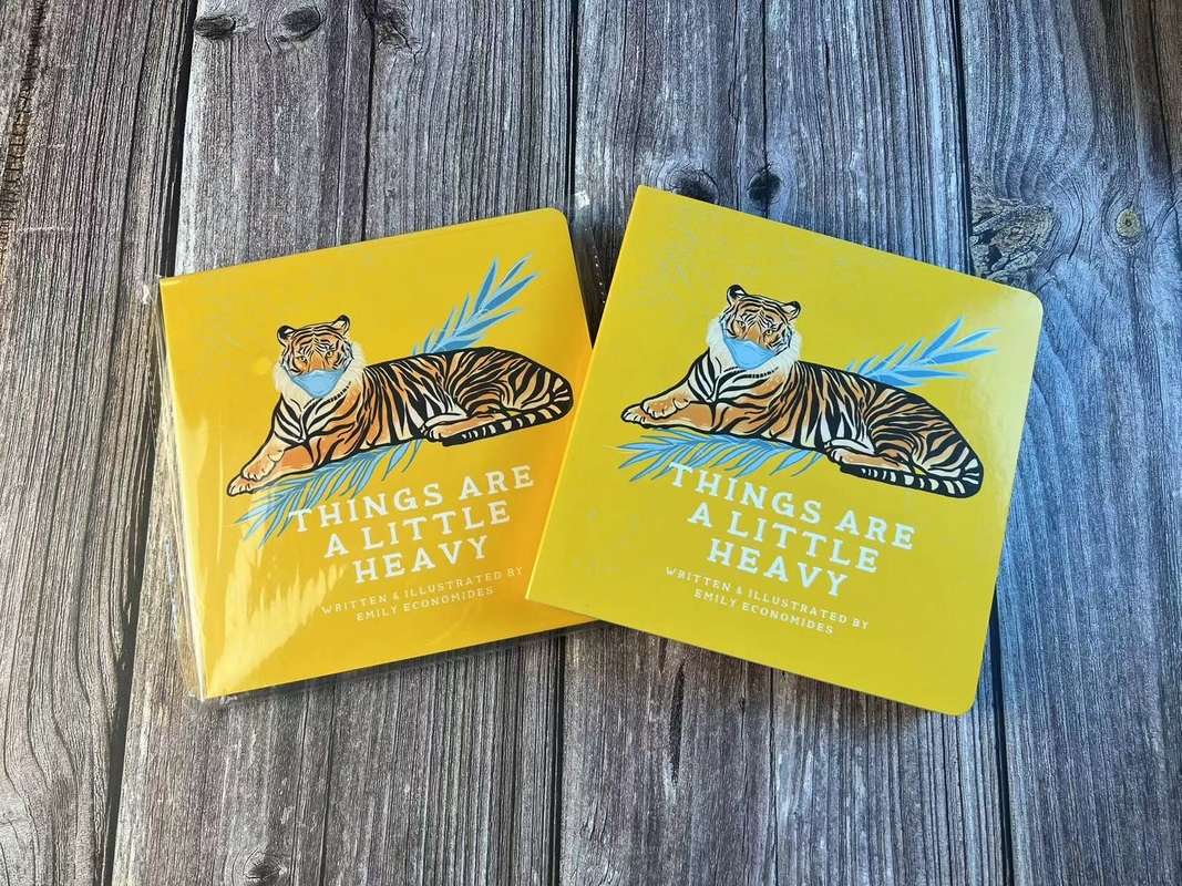 Offset Printing Color Book Print Hot Stamping Surface 140gsm Perfect Binding